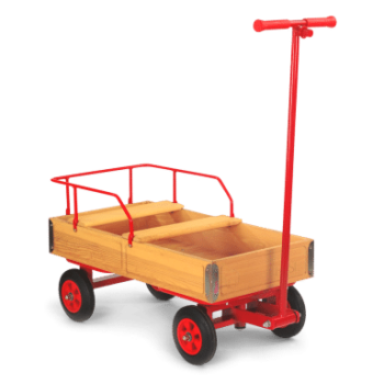 ROSE Bollerwagen mit Vollgummireifen