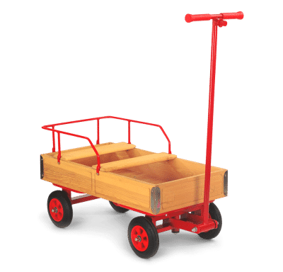 ROSE Bollerwagen mit Vollgummireifen