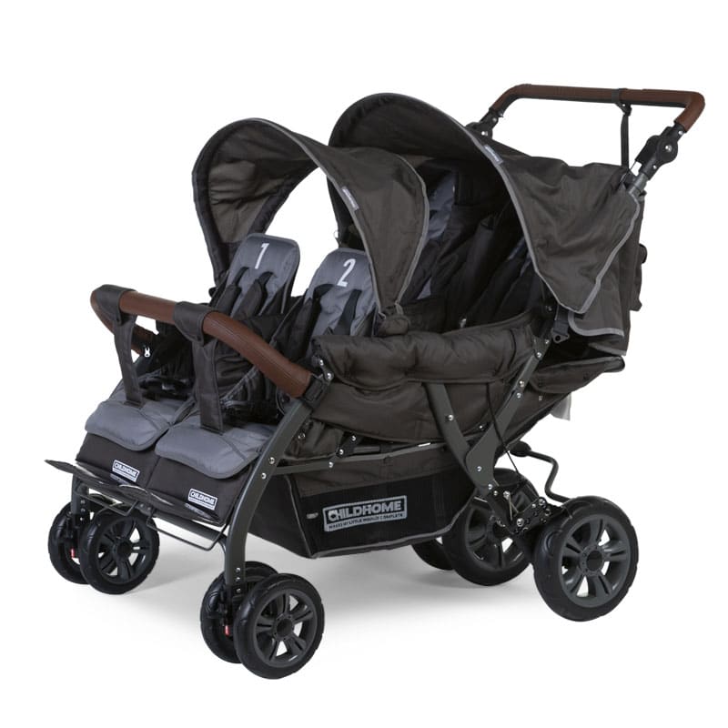 Childwheels Vierlingswagen 4-Sitzer (CHILDHOME) 6