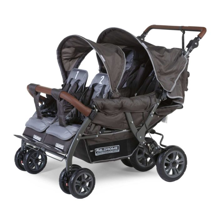 Childwheels Vierlingswagen 4-Sitzer (CHILDHOME) 1