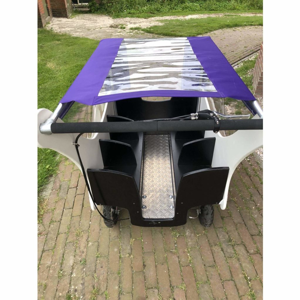 Bolderland Krippenwagen 6-Sitzer Christof - schwarz/weiß 8