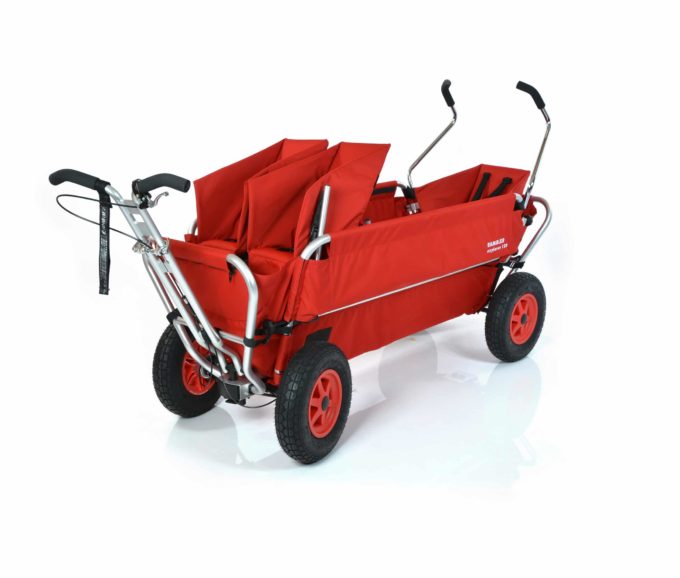 Rambler Explorer 120 (für 7 Kinder) - 1 Duo-Babysitz + 1 Kindersitz + hinterer Rahmen 1