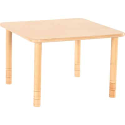 Kindergarten-Tisch Flexi (quadratisch) - höhenverstellbar 40-58 cm