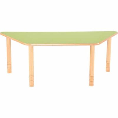 Kindergarten-Tisch Flexi (trapezförmig) - höhenverstellbar 58-76 cm