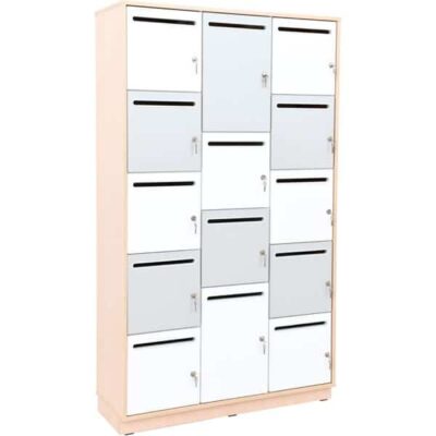 Quadro - Eigentumsschrank - 14 Fächer