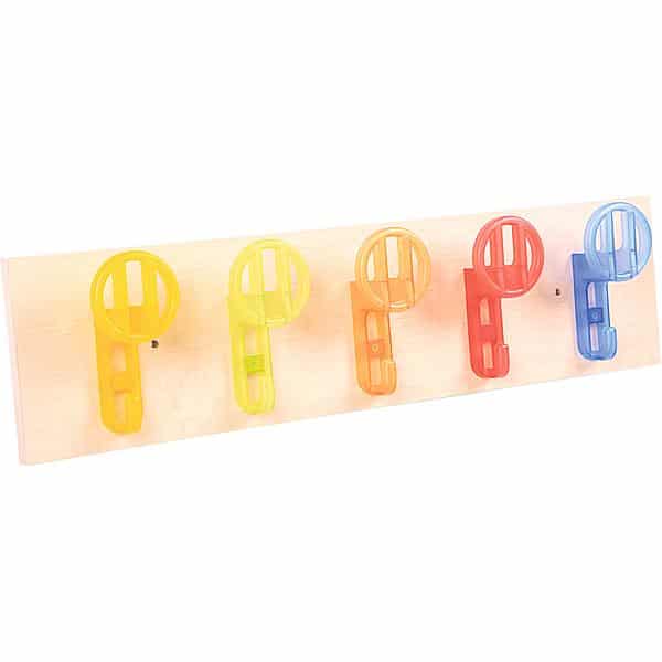Kindergarten-Garderobenleiste Regenbogen günstig kaufen | Kigata