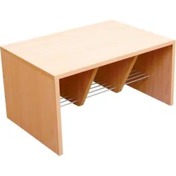 Kindergarten-Garderobenbank Wolke 3 - Ahorn