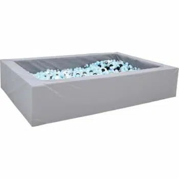 Bällebad rechteckig 3m - grau - Höhe: 60 cm