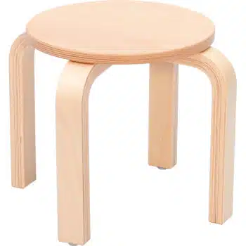 Kindergarten-Holzhocker