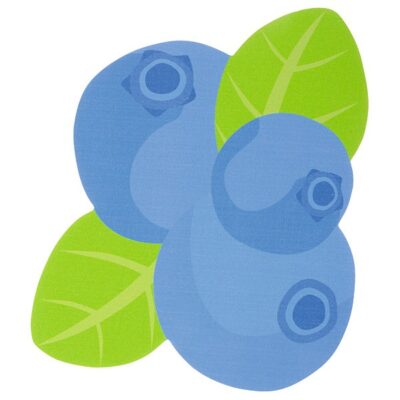 Sensorische Applikation - Blaubeeren