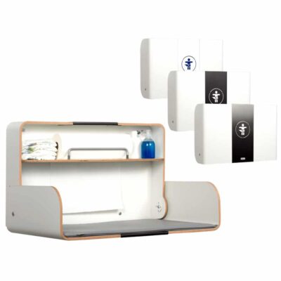 timkid Wandwickeltisch KAWAQ | White