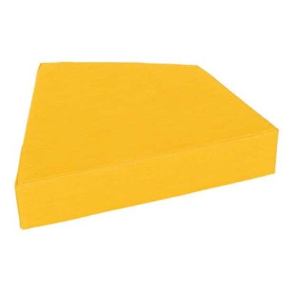 Matte Quadro 2 gelb - Höhe: 15 cm