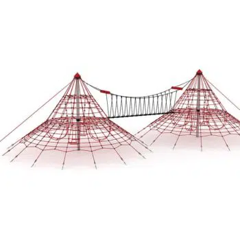 Cheops Pyramiden Kombination Kletternetz
