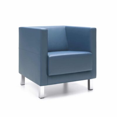 Sessel Victoria - Weißaluminium-Gestell