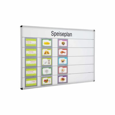 Informationswand Veranstaltungen & Speiseplan