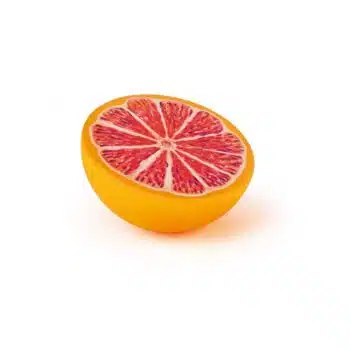 Kaufladenartikel - Grapefruit - halb (5 Stück)