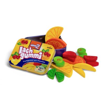 Kaufladenartikel - Lachgummi in der Dose (3 Stück)