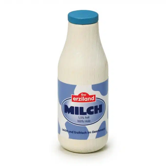 Kaufladenartikel - Milchflasche (5 Stück) 1