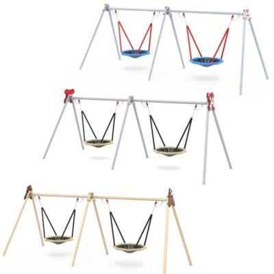 LEDON 2er Vogelnest-Schaukel - verschiedene Designs