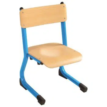 Kindergarten-Stuhl aus Metall - Sitzhöhe verstellbar - 35-46 cm
