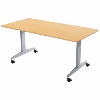 Klapptisch rechteckig 160x80 cm - mit beschichteter Platte - Höhe: 76 cm