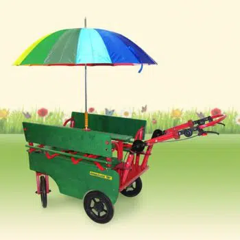 HAWAZUZIE Krippenwagen mit Motor 6-Sitzer (Standard)