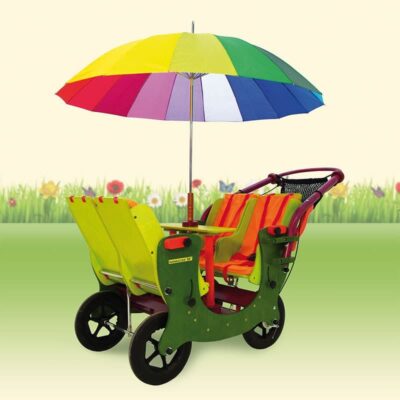 HAWAZUZIE Krippenwagen 4-Sitzer (Deluxe)