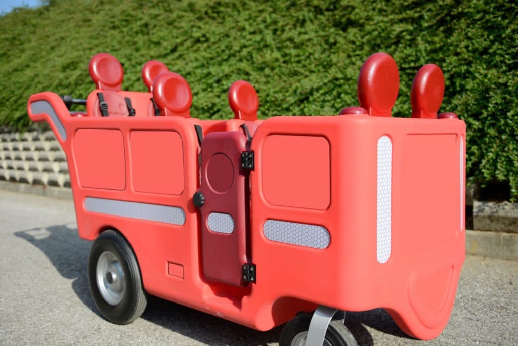 Italtrike Kinderbus mit Motor 6-Sitzer - espresso elettrico Base 9