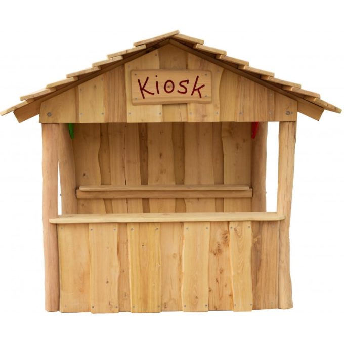 Spielhaus aus Robinien-Holz - Kiosk 1