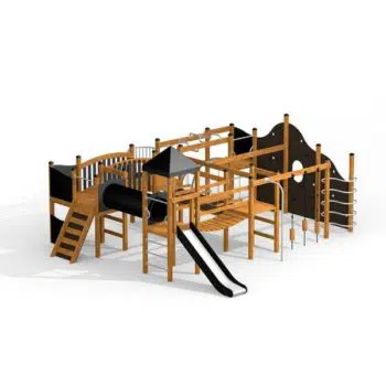 Lars Laj Spiel-und Kletteranlage King-Kong Burg Natur II
