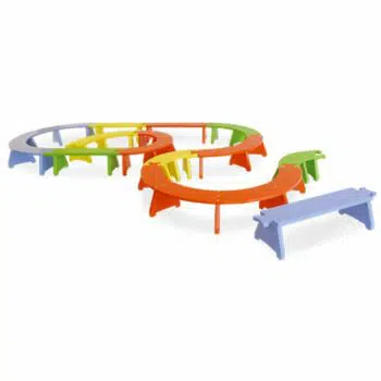 Puzzlebänkchen Stapelbar von Sportgeräte Langer