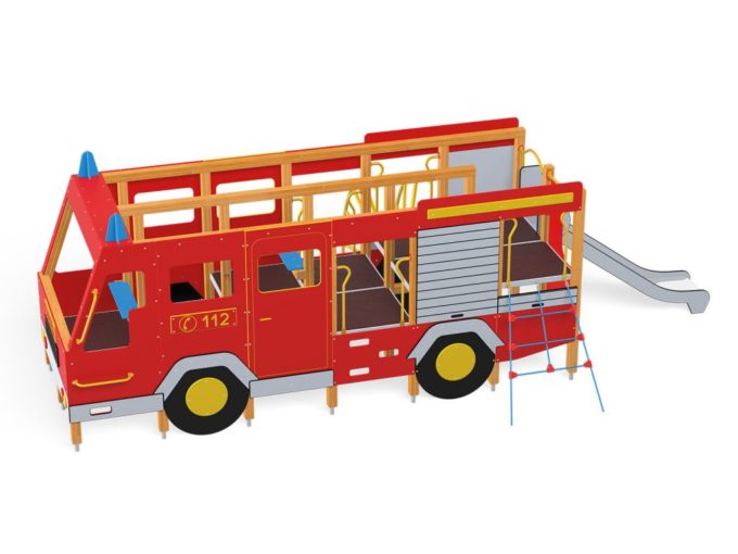 Spielanlage Feuerwehrfahrzeug von Novum Spielgeräte 2