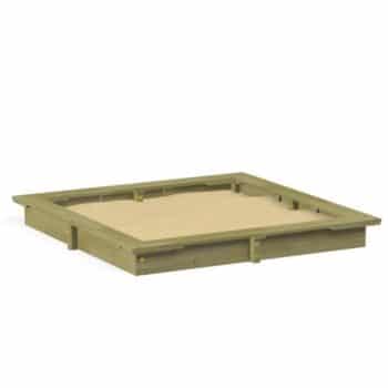 Sandkasten aus Bohlen 3 x 3 von Novum Spielgeräte