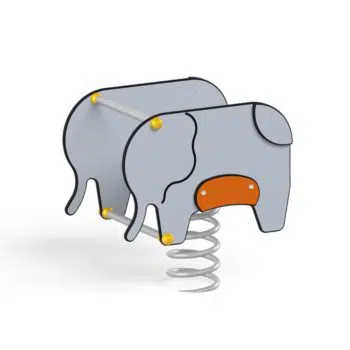 Federwippe Elefant grau von Novum Spielgeräte