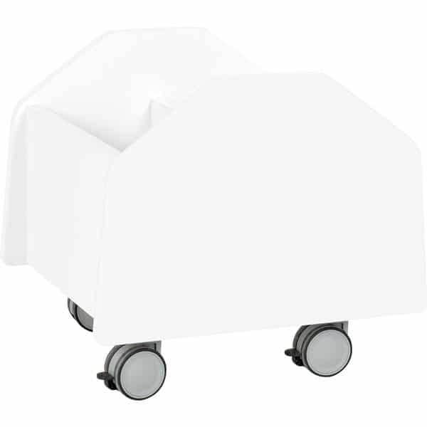 Quadro - Rollbehälter klein - weiß, weiß 1