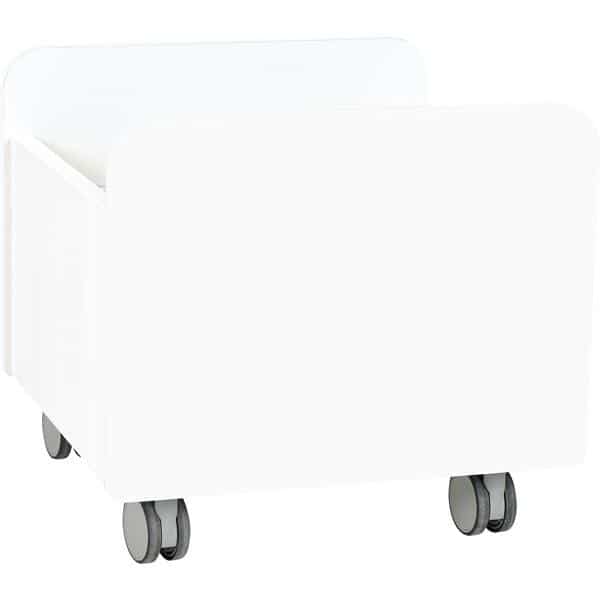 Quadro - Rollbehälter mittel - weiß, weiß 1