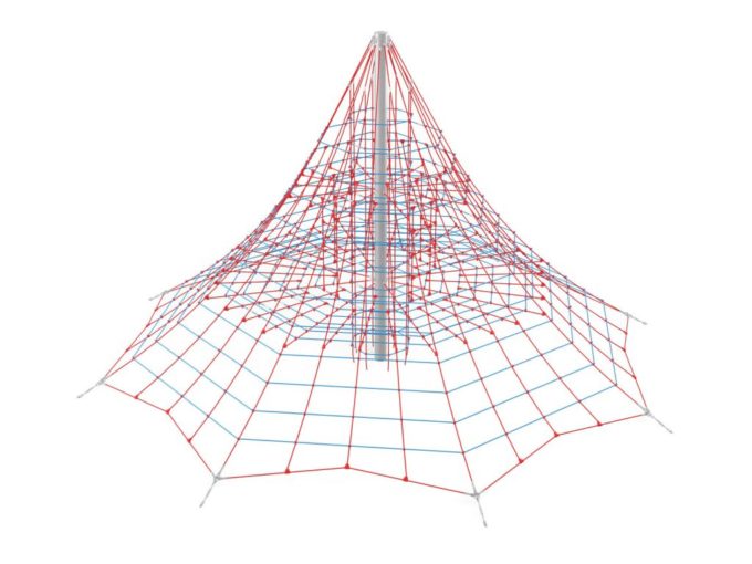 Große Seil-Pyramide von Novum Spielgeräte 1