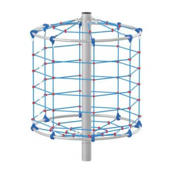Seilgerät Walze (drehbar) von Novum Spielgeräte