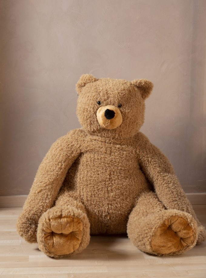 Childhome Sitzender Teddybär Stofftier - 60x60x76 cm - Teddy 5