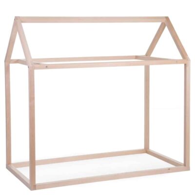 Childhome Hausbett - 70x140 cm - Holz - Naturell