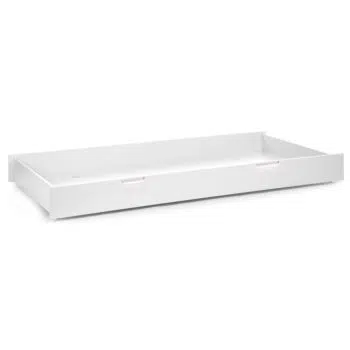 Childhome Bettschublade auf Rädern - Quadro White - Für Junior Bett 90x200 cm
