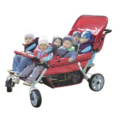 SommerMobil Krippenwagen 6 Sitzer (bunt)