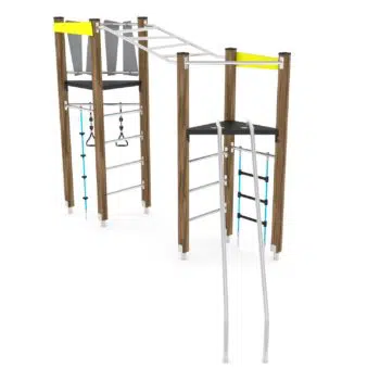 Kleiner Kletterpark WOODEN WD1451 von Vinci Play
