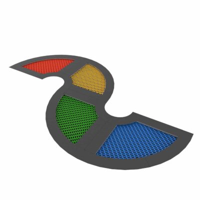 Jumpoo Trampolin Sprunganlage Kleines S von Vinci Play