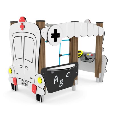 Spielhaus Notarzt WOODEN WD1432 von Vinci Play