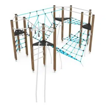 Riesiger Kletterpark WOODEN WD1453 von Vinci Play