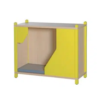 Versteckschrank inkl. Kunstledermatte
