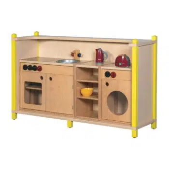 Spielküche mit herausnehmbaren Möbeln
