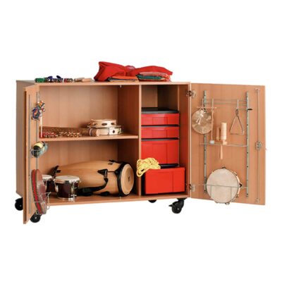 Fahrbarer Musikschrank