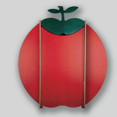 Wandwickeltisch Großer Apfel inkl. Auflage